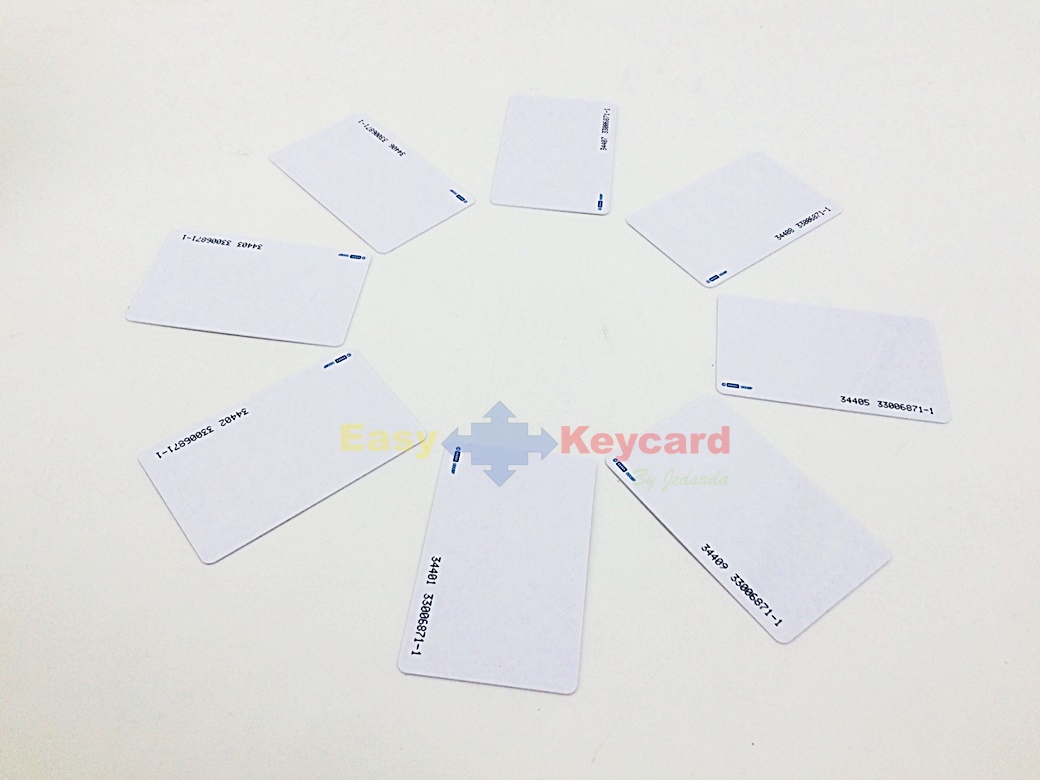 บัตรคีย์การ์ด HID ProxCard ®II (คลื่น 125khz) (แบบบาง)