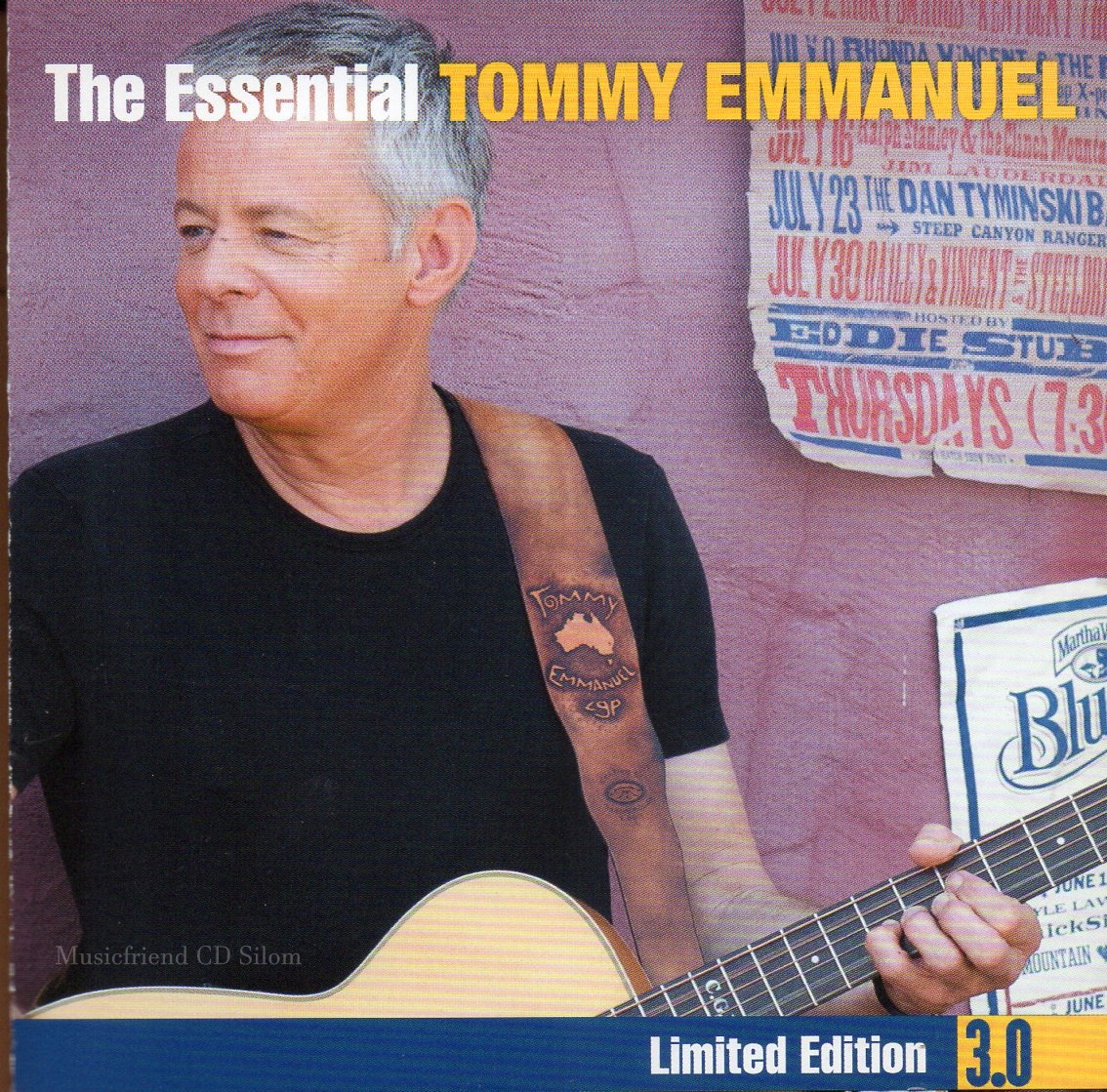 CD,Tommy Emmanuel - The Essential Tommy Emmanuel (Limited Edition)(3CD)(2010)(instrumental)