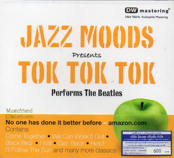 CD,Jazz Moods Presents Tok Tok Tok Performs the Beatl