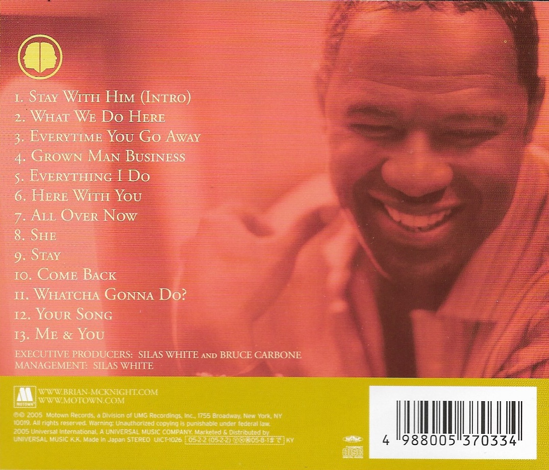 Used CD,Brian McKnight - Gemini (B)(2005)(Japan)