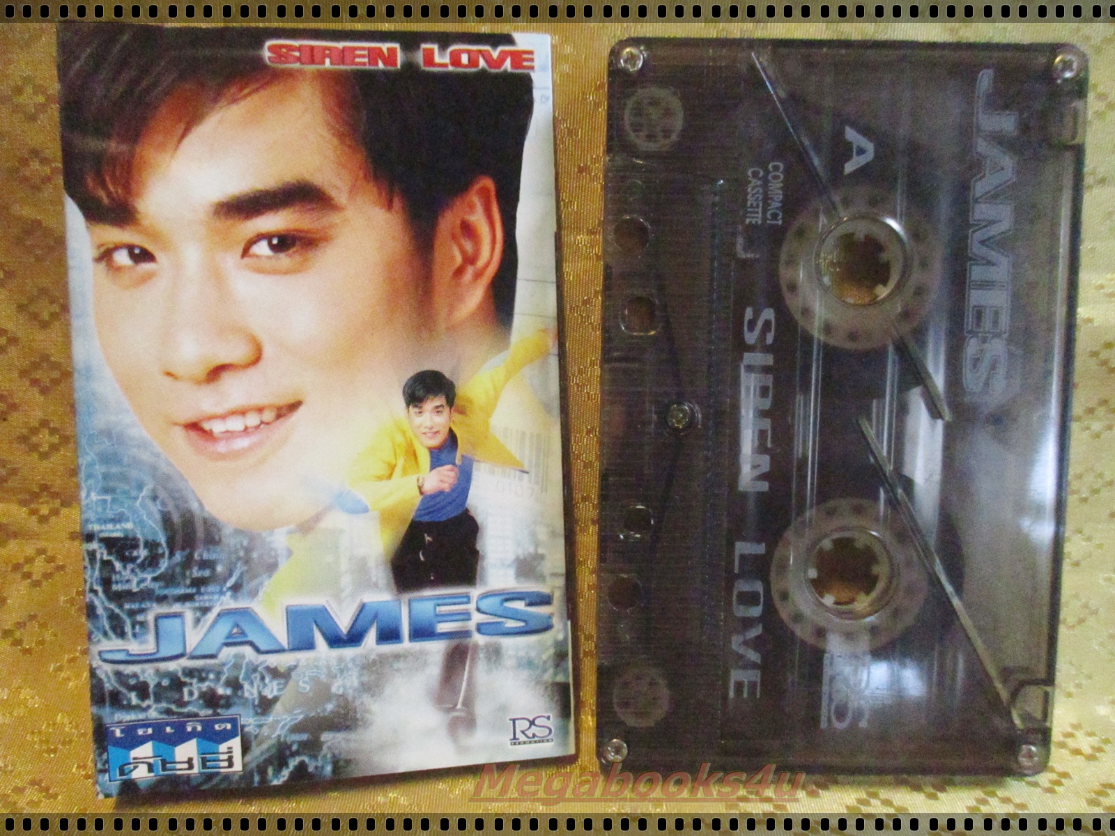 เทปเพลงไทยสากล เจมส์ เรืองศักดิ์ อัลบั้ม SIREN LOVE