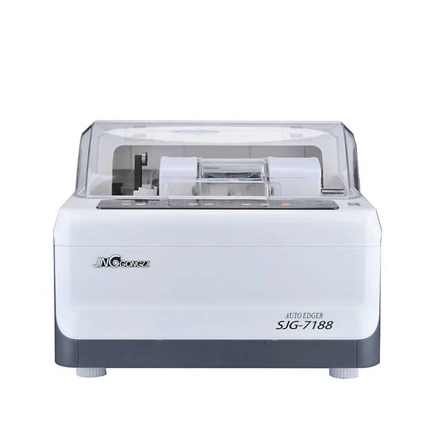 เครื่องฝนเลนส์ออโต้ระบบอัตโนมัติ Automatic Lens edger SJG-7188 ฝนเลนส์ PC CR GL ขัดเงาสันเลนส์กรอบเซาะ