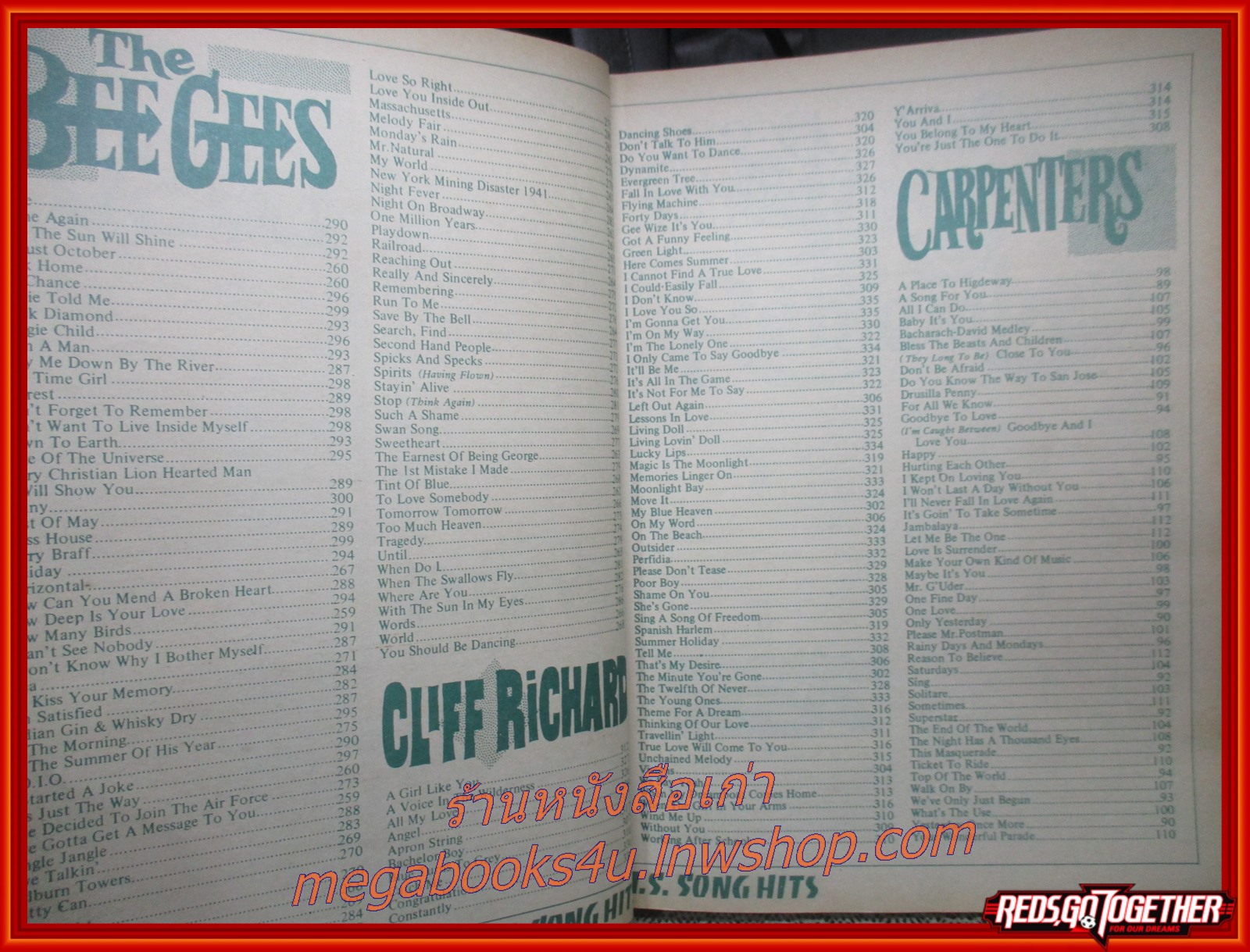 หนังสือเพลงพร้อมคอร์ดกีตาร์ All Time Greatest Hits Volume 1 / I.S. SONGHITS