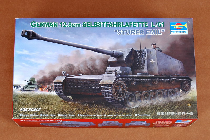 1/35 German 12.8cm Selbstfahrlafette L/61 “Sturer Emil”
