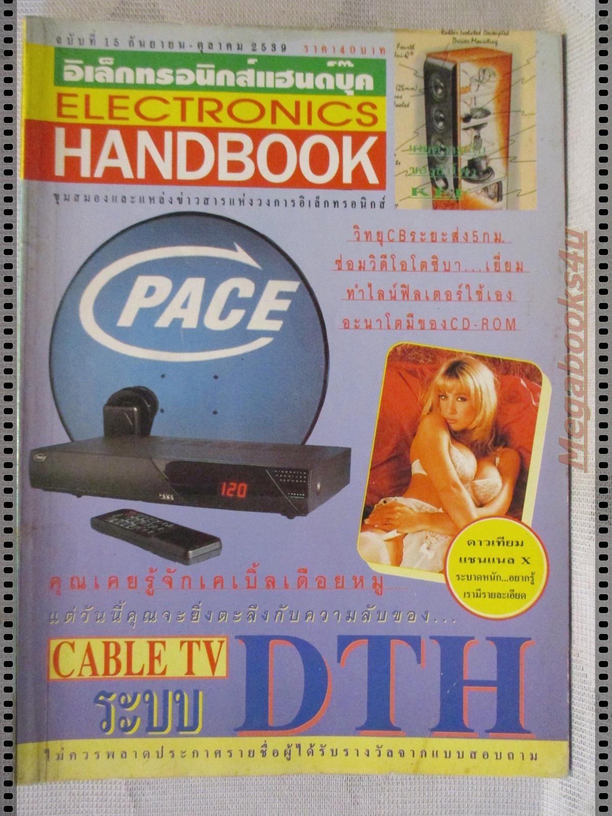 ELECTRONICS HANDBOOK อิเล็กทรอนิกส์แฮนด์บุ๊ค เล่ม15 ปี2539