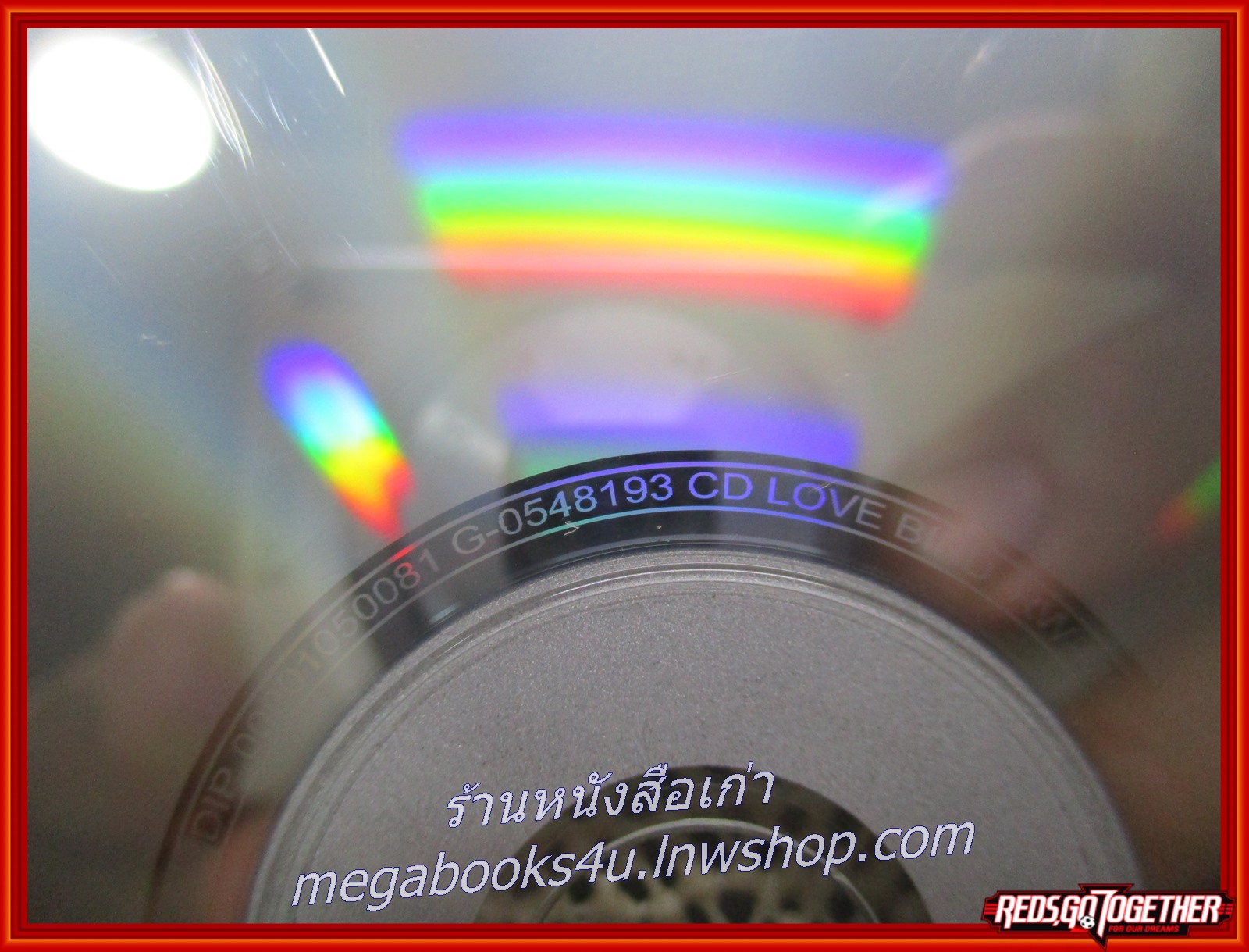 ซีดีเพลงไทยสากล เบิร์ด ธงไชย แมคอินไตย์ อัลบั้ม LOVE BIRD