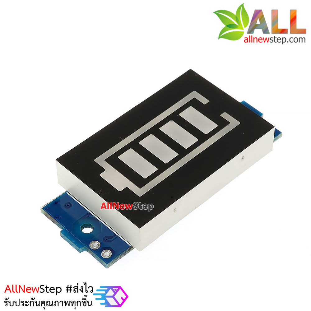 lithium battery power indicator battery level 3.3-4.2V โมดูล วัดระดับแบตเตอร์รี่ li-ion 3.3-4.2V 4 ระดับ