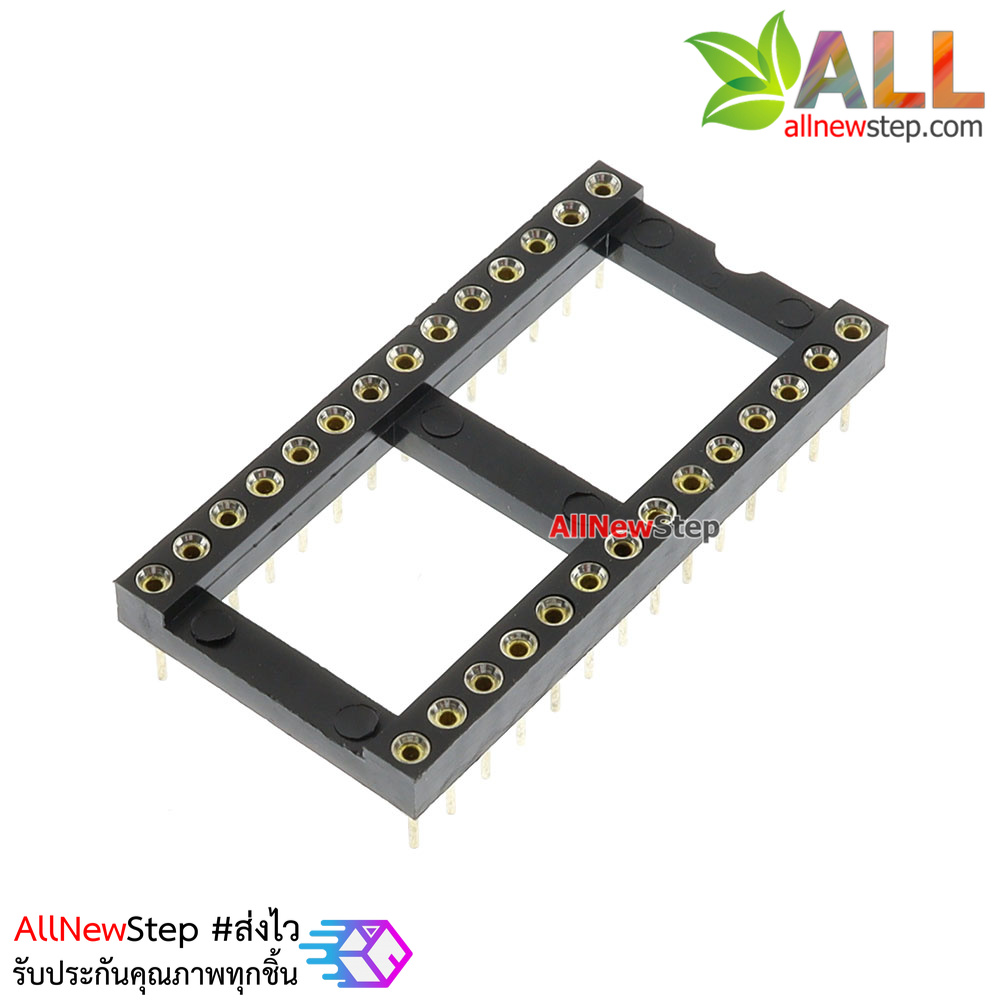Socket IC 28 ขาแบบกว้าง socket 28p