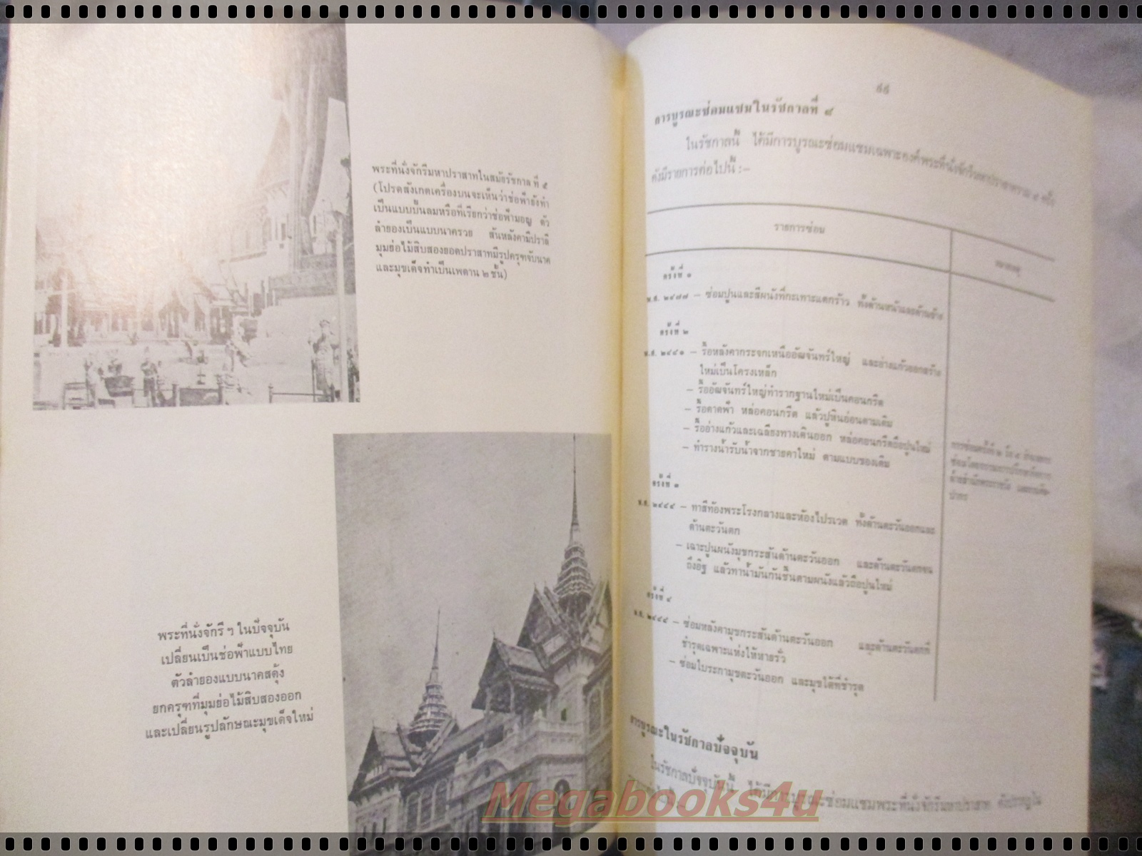 พระมหาปราสาท และ พระราชมณเฑียรสถาน อนุสรณ์ มหาอำมาตย์ตรี พระยาภะรตราชา (ม.ล.ทศทิศ อิศรเสนา) ปี2519