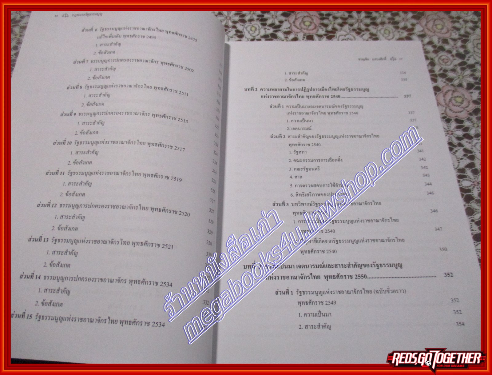 หนังสือ กฎหมายรัฐธรรมนูญ แนวคิดและประสบการณ์ของต่างประเทศ โดย ศ. (พิเศษ) ดร.ชาญชัย แสวงศักดิ์ (หนังสือบ้าน มือสอง) (สภาพ85-95%)