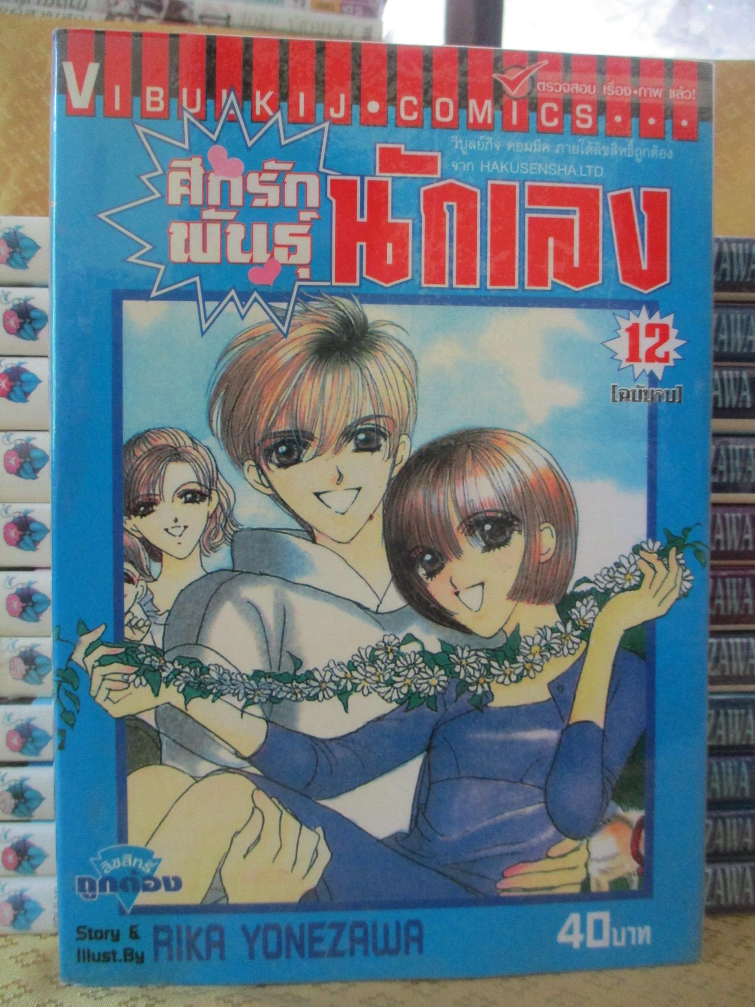 การ์ตูนเช่า ศึกรักพันธุ์นักเลง ครบชุด12เล่มจบ สนพ.วิบูลย์กิจ ห่อปก ไม่แม็กซ์
