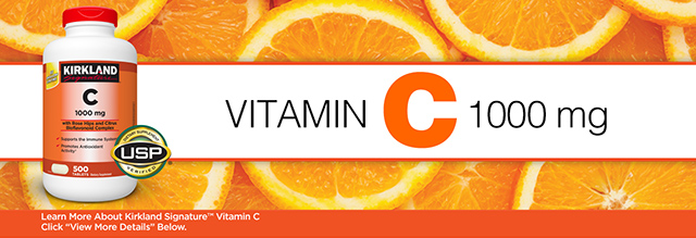 Kirkland Signature Vitamin C 1000 mg วิตามินซี เคิร์กแลนด์