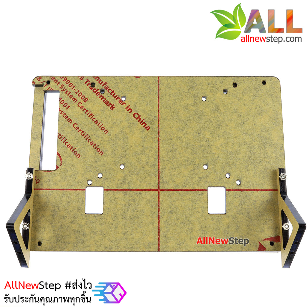 เคสที่ตั้งจอ LCD 7 นิ้ว HDMI Touch Screen Display ชุดเคสตั้งจอ Raspberry Pi สีดำ