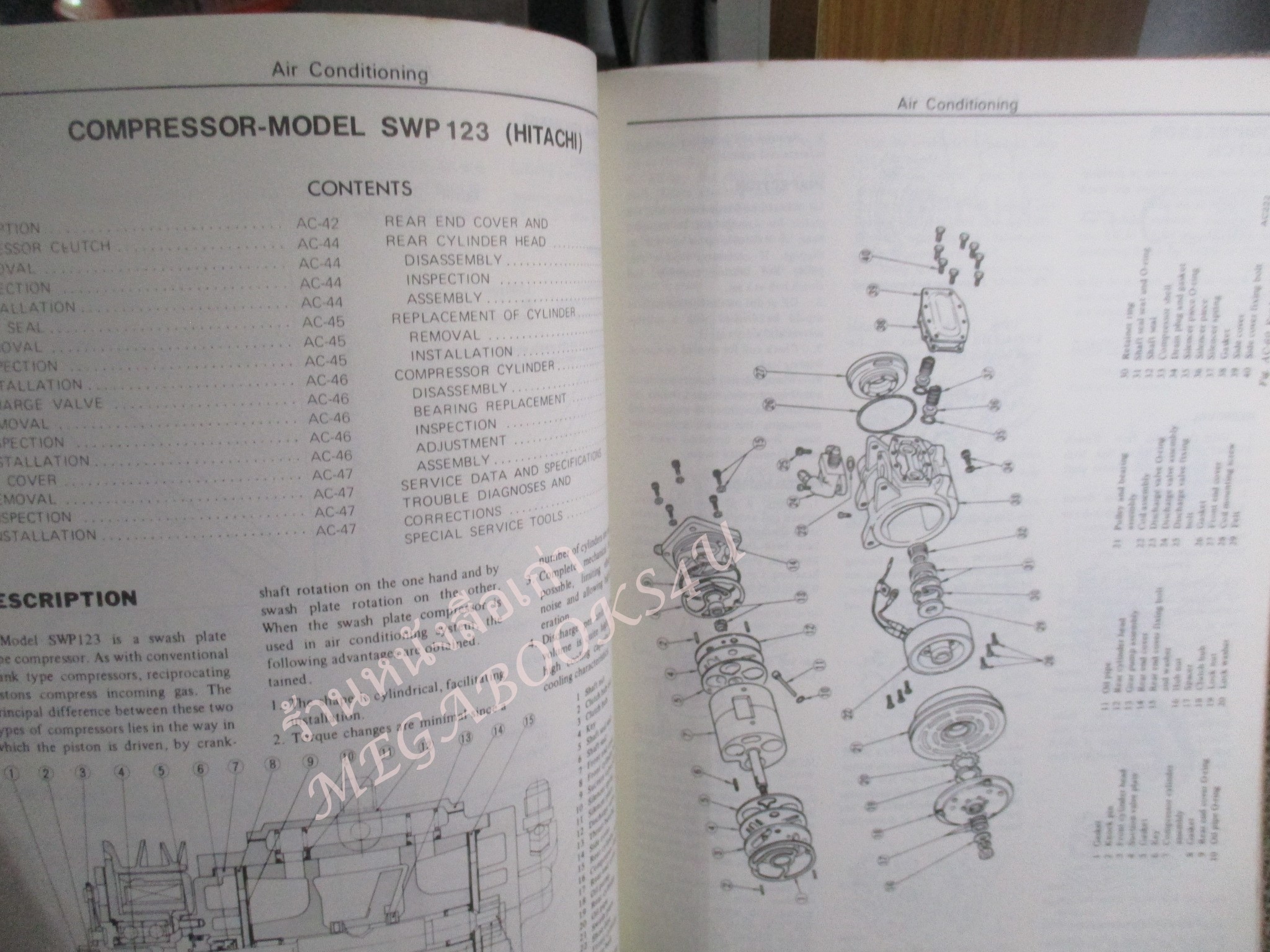 คู่มือซ่อมรถนิสสัน รถดัทสัน SERVICE MANUAL AIR CONDITIONER MODEL C110 AND C130 SERIES