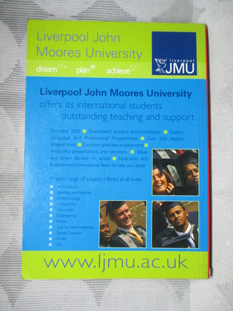 คู่มือแนะนำสถาบันการศึกษาในสหราชอาณาจักร โดย BRITISH COUNCIL