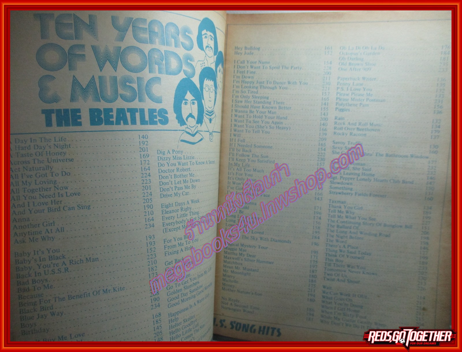 หนังสือเพลงพร้อมคอร์ดกีต้าร์ All Time Greatest Hits Volume 2 โดย I.S.SONG HITS