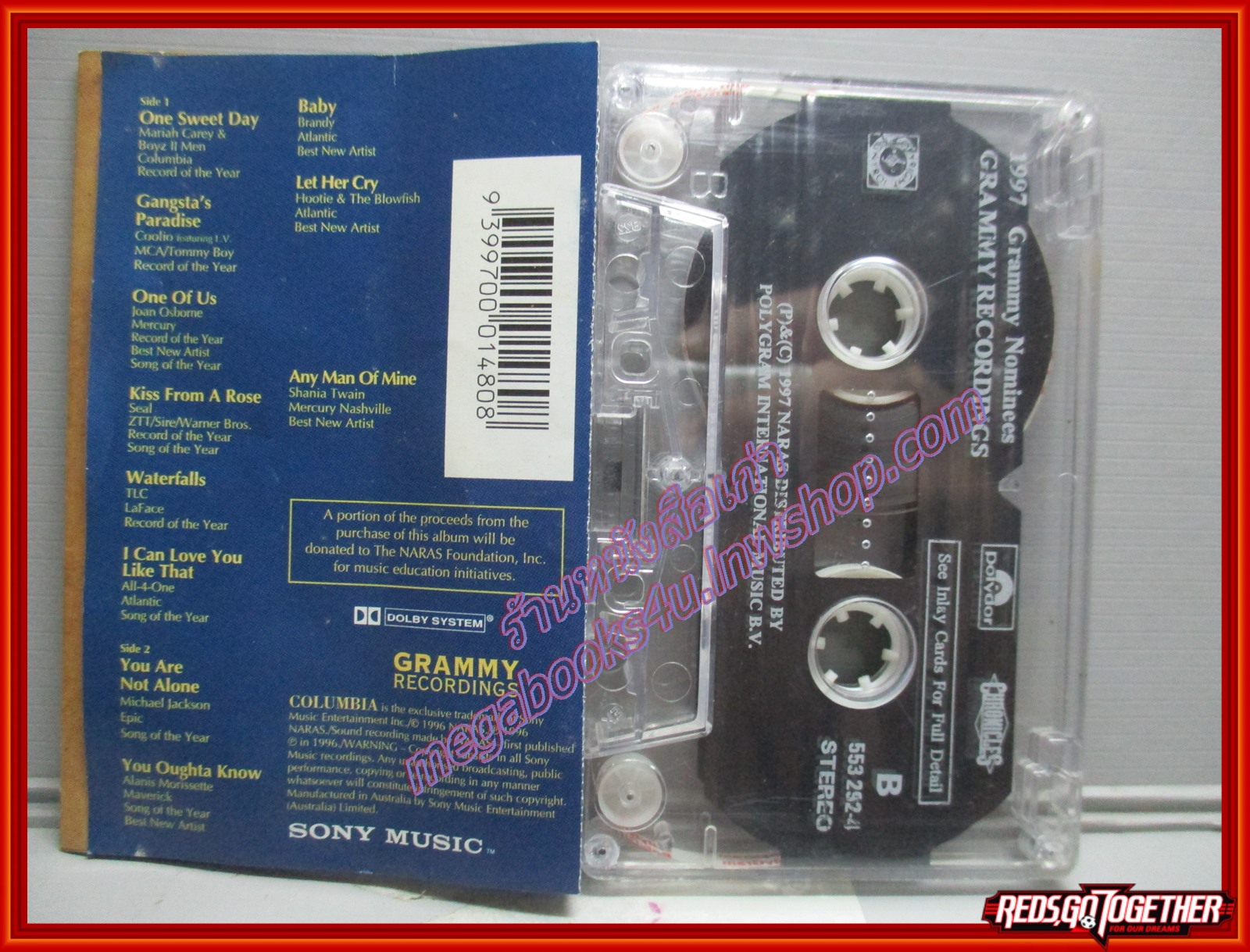 เทปเพลงสากล อัลบั้ม 1996 GRAMMY NOMINEES