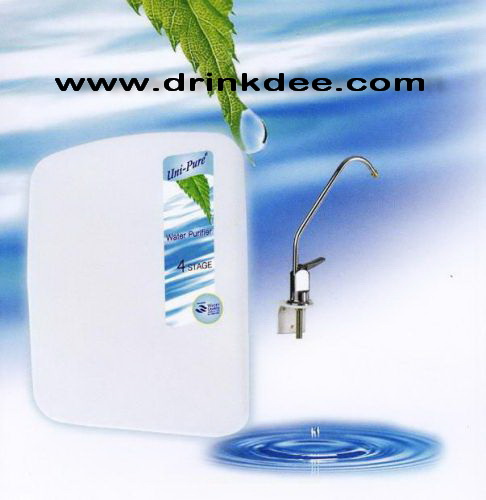 เครื่องกรองน้ำ 4 ขั้นตอน Unipure (แบบแขวน)