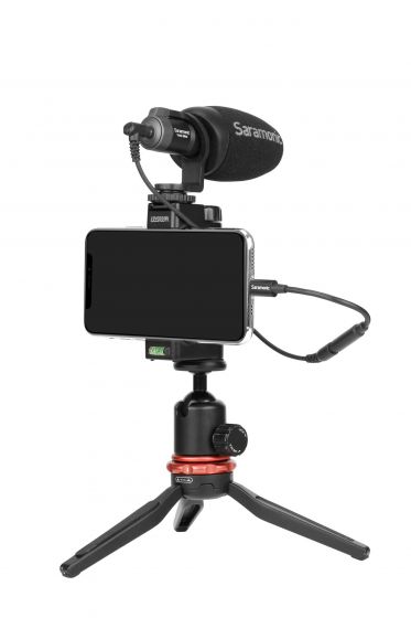 saramonic SR-C2002 3.5mm TRRS (Female) to Lightning (Male) Microphone and Headphone Jack Adapter