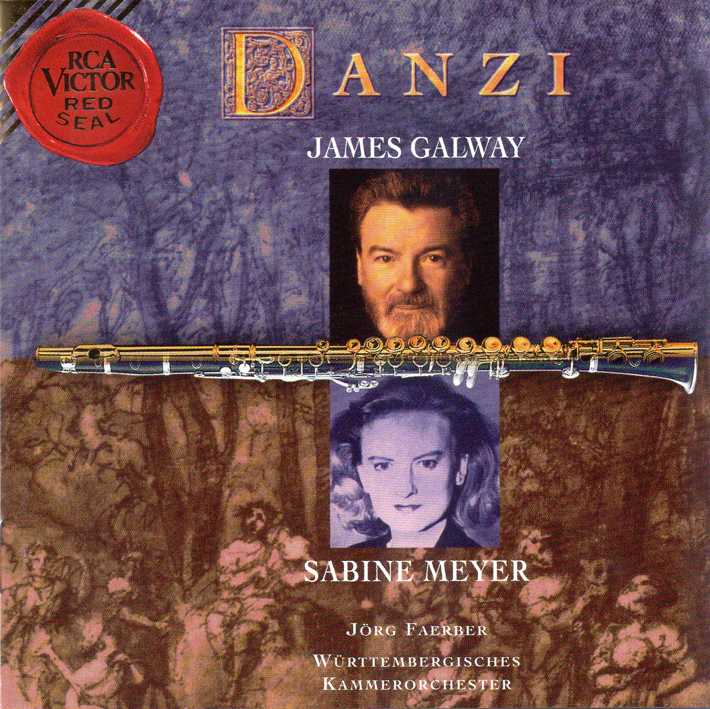 CD,James Galway - Franz Danzi, Sabine Meyer,Danzi (Flute)(Orchestra)(Classics)(instrumental)(1994)(Germany)