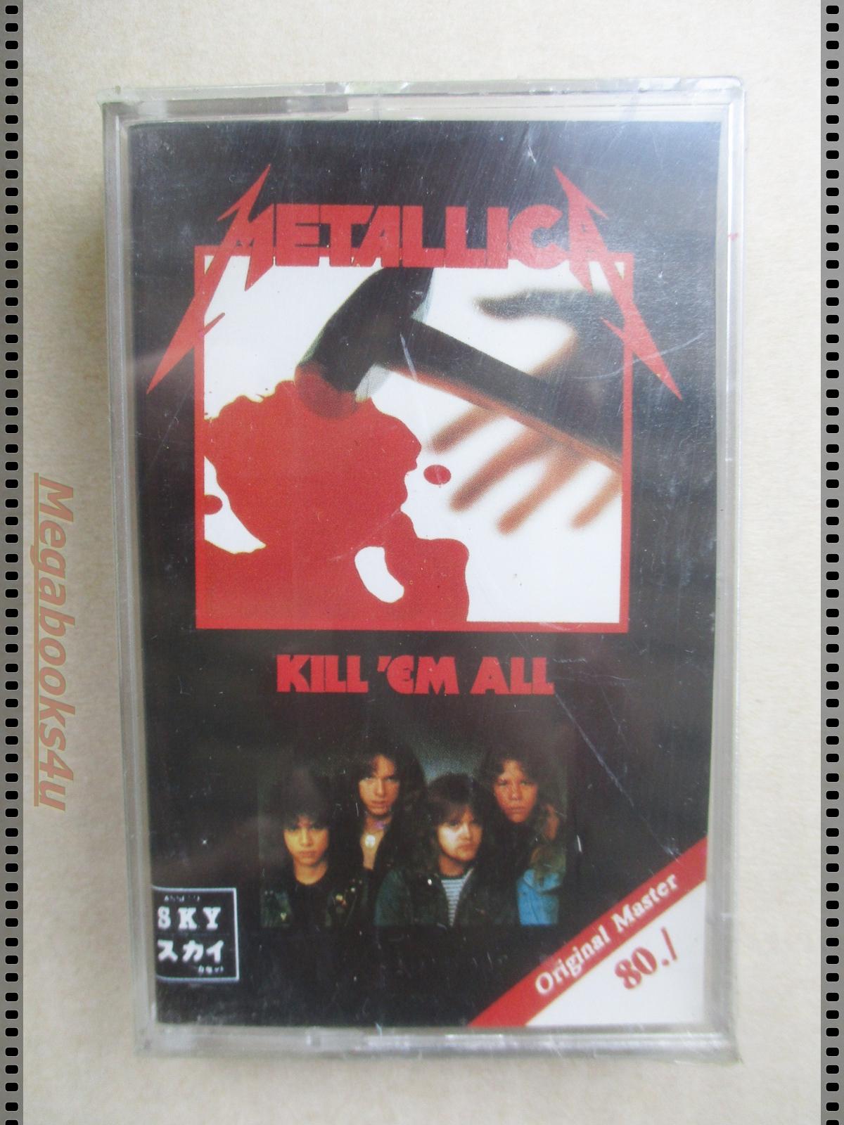 ขายเทปเพลงสากลเก่า METALLICA-KILL 'EM ALL มือ1ในซีล