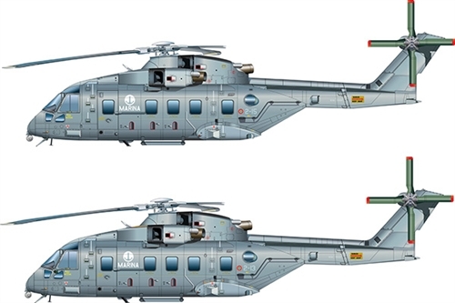 1/72 Agusta Westland AW - 101 TTI