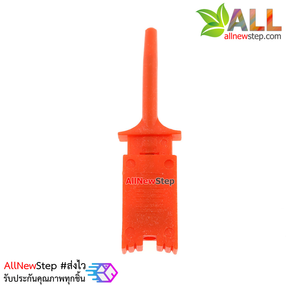 Test hook logic analyzer clip wiring hook Premium Clip หัวจับสายไฟ สีแดง