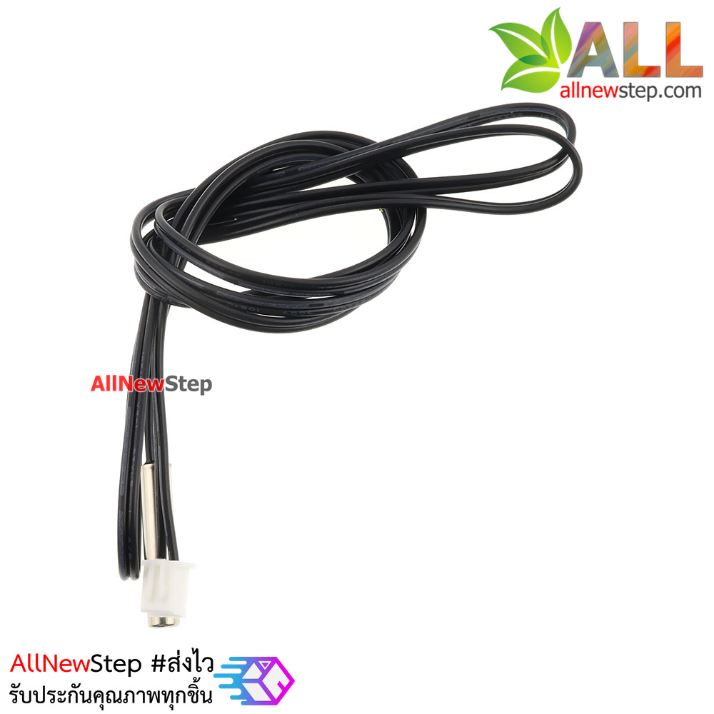 Thermistor 10K 1 Mi NTC 1% accuracy 10K Waterproof Probe Sensor temperature sensor probe ยาว 1 เมตร