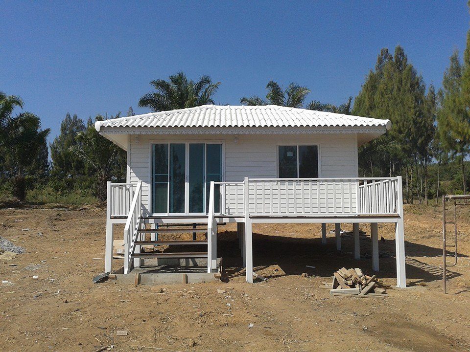 บ้านโมบาย ขนาด 4*6 ตรม พร้อมระเบียง 15 ตร.ม (1 ห้องนอน 1 ห้องน้ำ 1 ห้องนั่งเล่น)