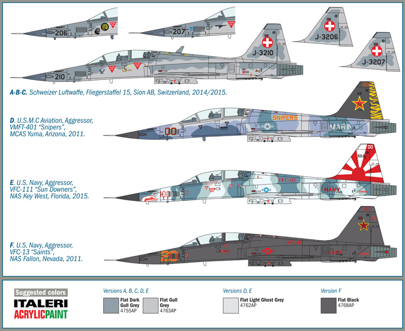 1/72 F-5 F Tiger ll