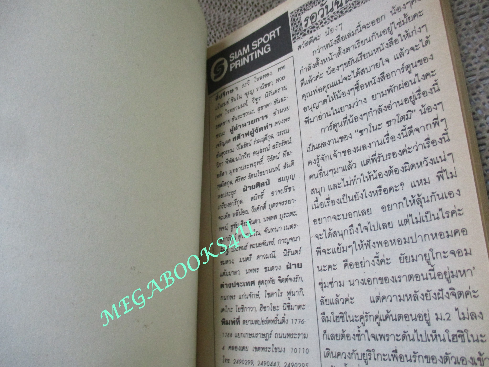 รอวันฉันพบเธอ / เล่มเดียวจบ / สยามฯ /