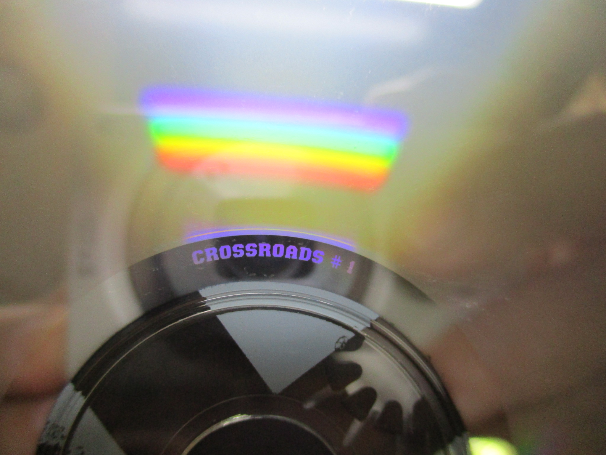 ซีดีเพลงไทยสากล อัญชลี จงคดีกิจ อัลบั้ม Crossroads // ปกสวย แผ่นสวย มีรอยนิดเดียว