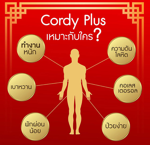 Cordy Plus คอร์ดี้พลัส ถั่งเฉ้าทิเบต อ.วิโรจน์
