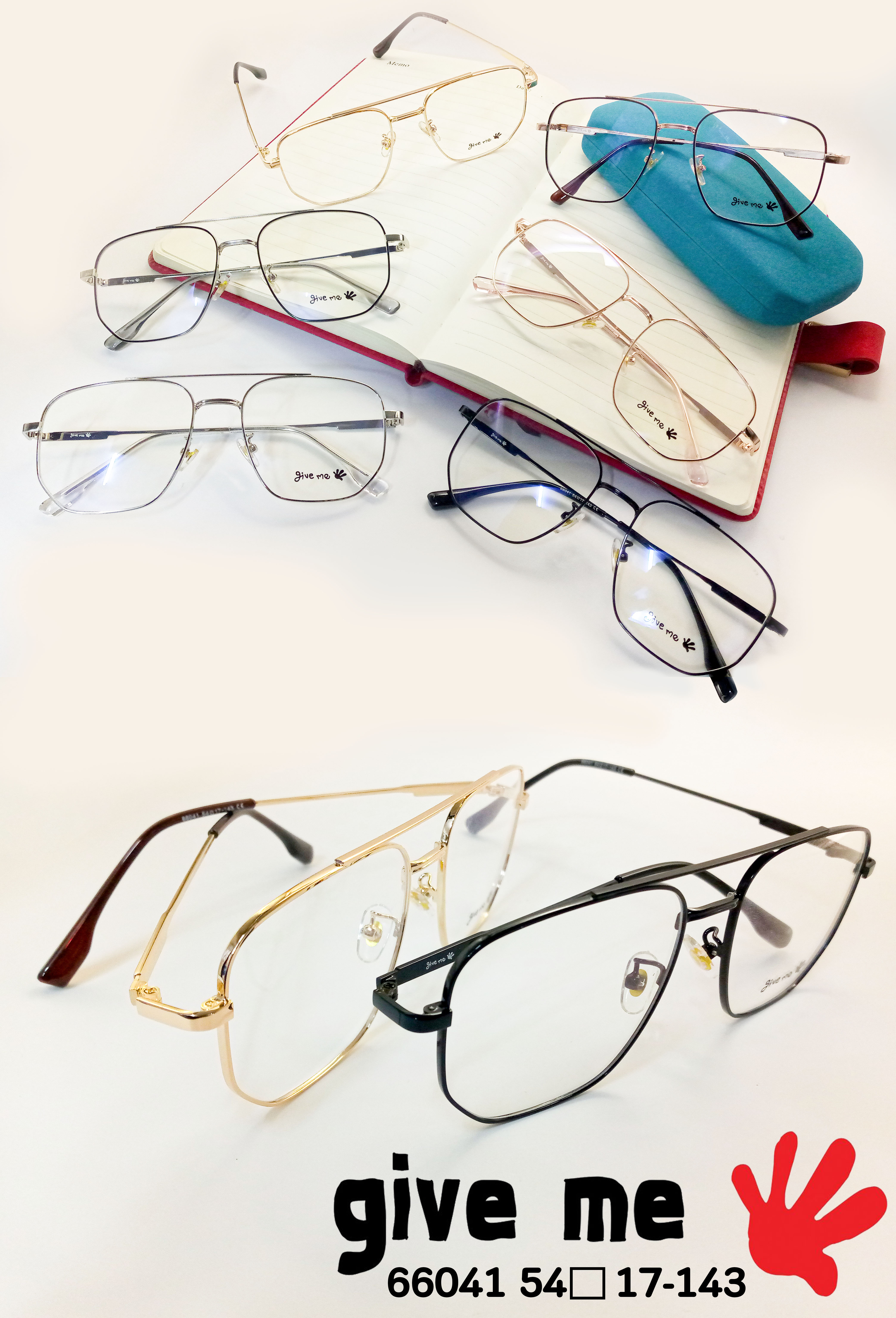 GIVE ME Metal Glasses (2)