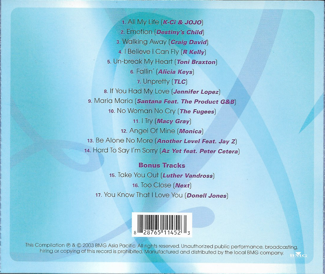 CD,Touch My Soul (Various Artists)(2003)(Thai)