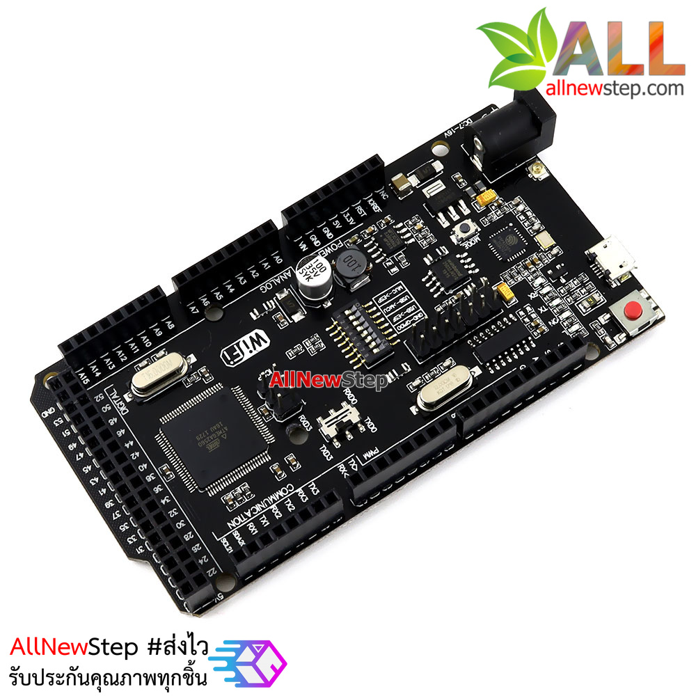 บอร์ด Mega +WiFi R3 ATmega2560+ESP8266 for Arduino (32Mb memory) mega ...