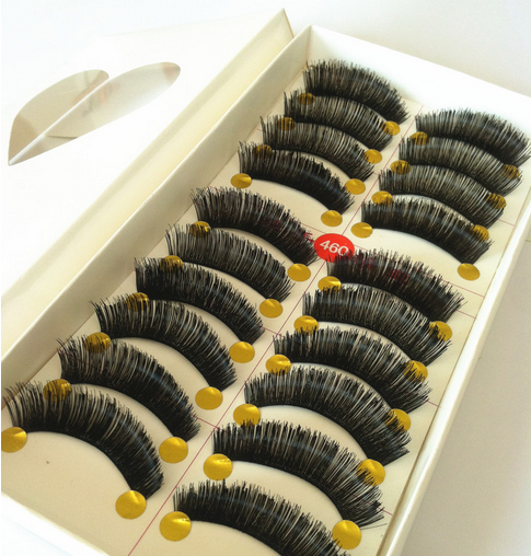 V-460 ขนตาด้ายดำ(ราคาส่ง) ขั้นต่ำ 15 เเพ็ค คละเเบบได้