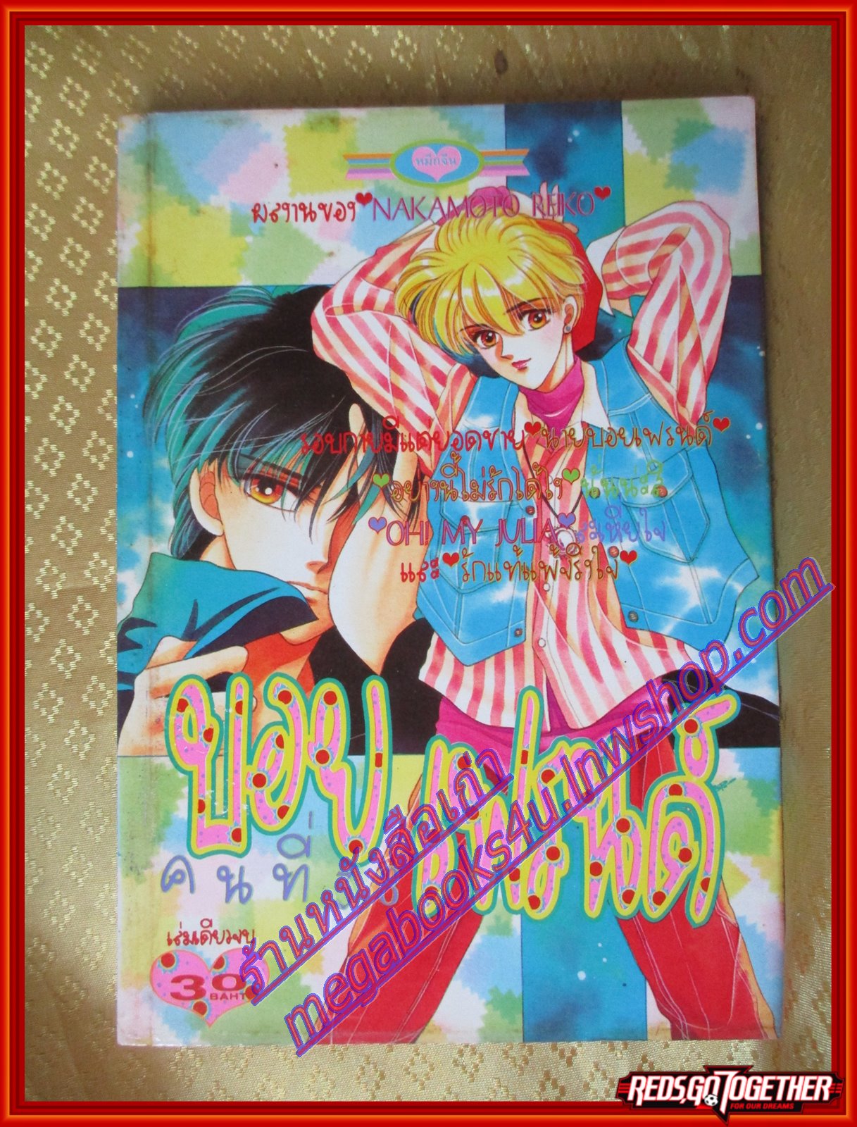 การ์ตูนบ้าน บอยเฟรนด์คนที่3 เล่มเดียวจบ โดย NAKAMOTO REIKO สนพ.หมึกจีน