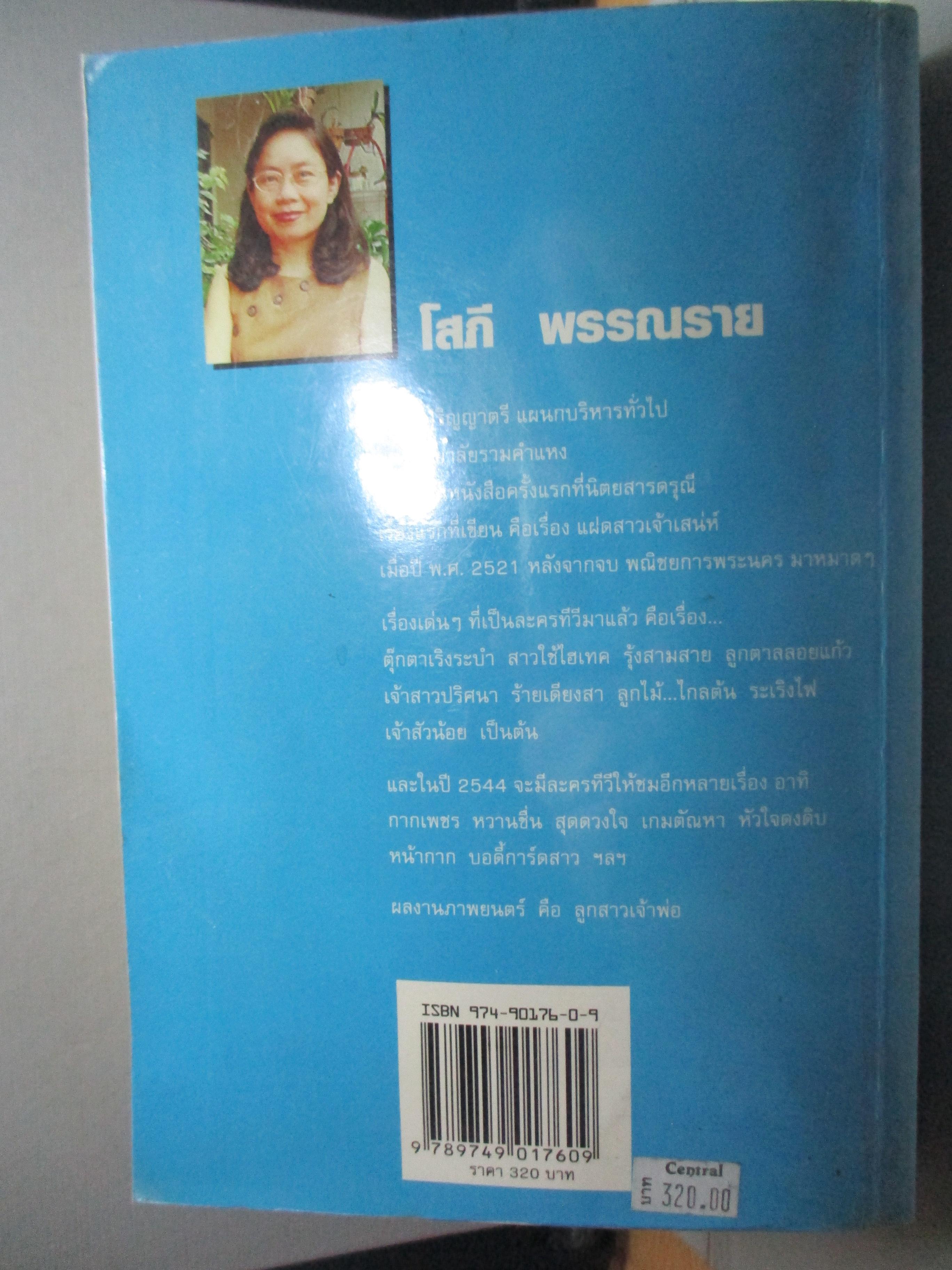 นางฟ้าไร้ปีก โดย โสภี พรรณราย (มือสอง) (สภาพ85-95%)