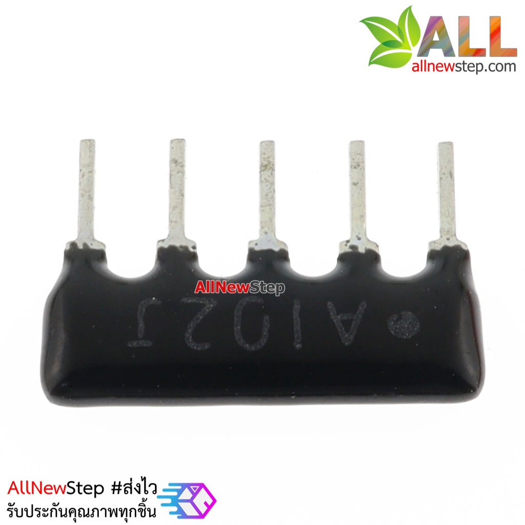 ตัวต้านทาน 1/8W 1K 5Pins A type 5% RESISTOR NETWORK จำนวน 1 ชิ้น