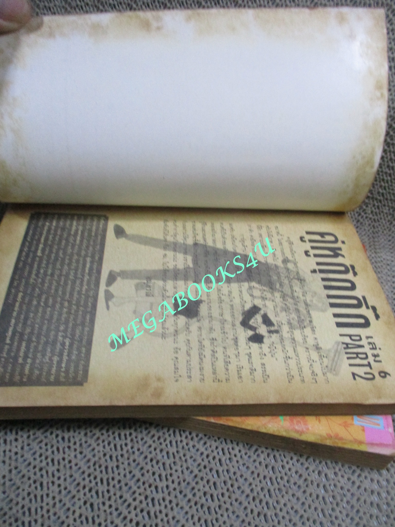 คู่หูกุ๊กกิ๊ก ภาค2 รวม 2 เล่มจบ / YAMASHITA KAZUMI / สนพ. สยาม /กระดาษสีน้ำตาล ปกหลังมีคราบน้ำนิด