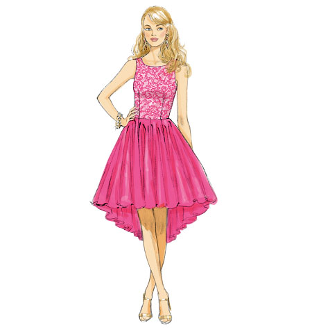 แพทเทิร์นตัดเดรสสตรี McCalls 7123 Size: 4-6-8-10-12