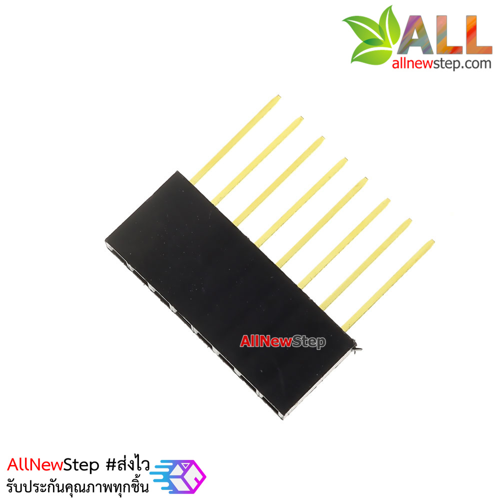 Stackable Header for arduino 1x8 2.54MM 8Pin 10MM Long Needle Female Pin Header Strip Stackable Headar