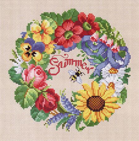 EMS ผังลาย Summer Wreath