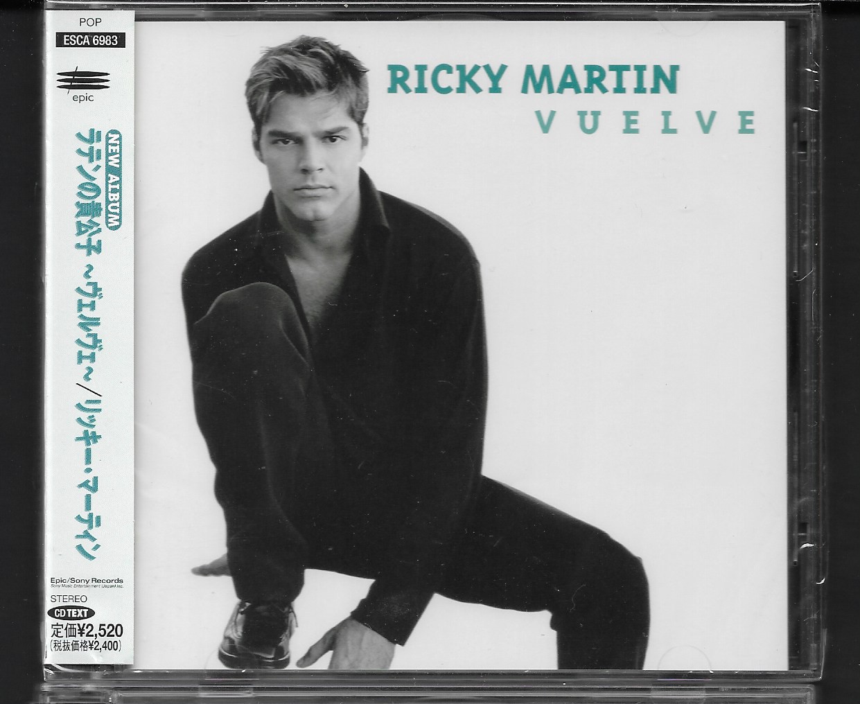 CD,Ricky Martin - Vuelve (1998)(Japan)