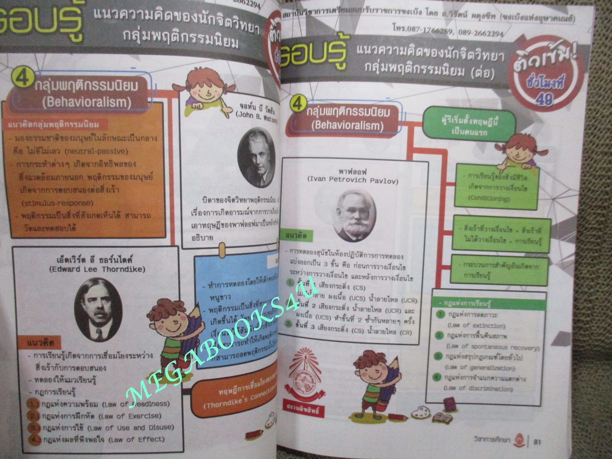 คู่มือเตรียมสอบบรรจุครูผู้ช่วย ภาค ข. เล่ม5 วิชาการศึกษา (ไม่มีรอยขีดเขียน ข้อความ ใดๆ)