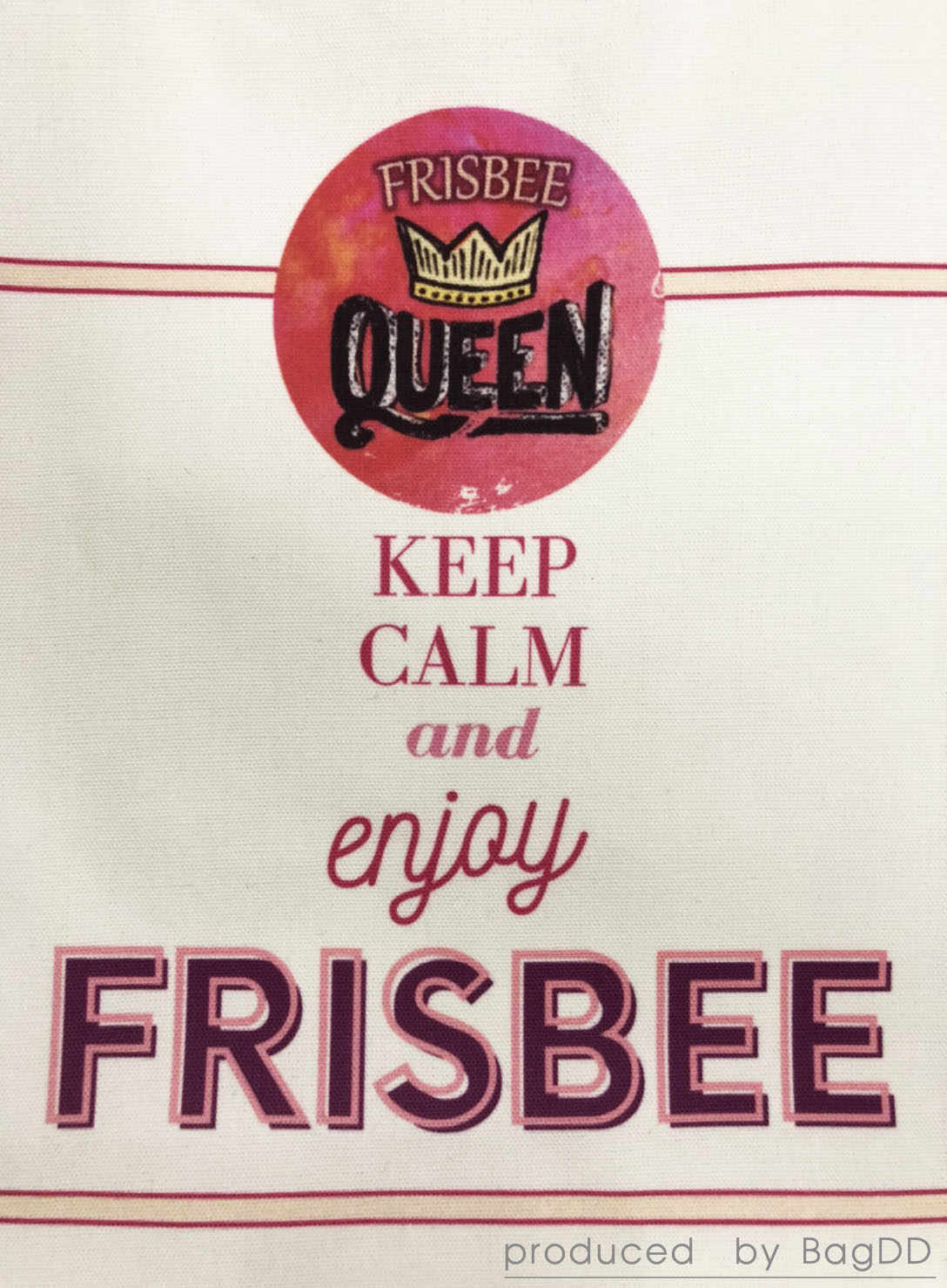 งานกระเป๋า "FRISBEE QUEEN"