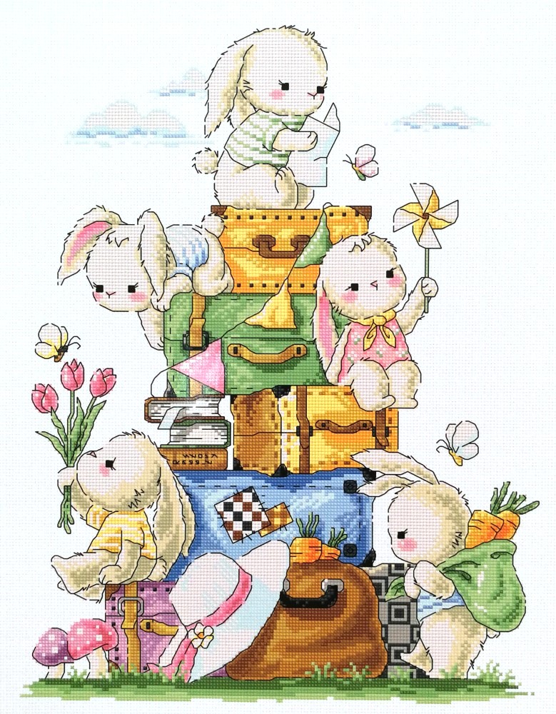 Soda ชุดปัก Rabbits' journey