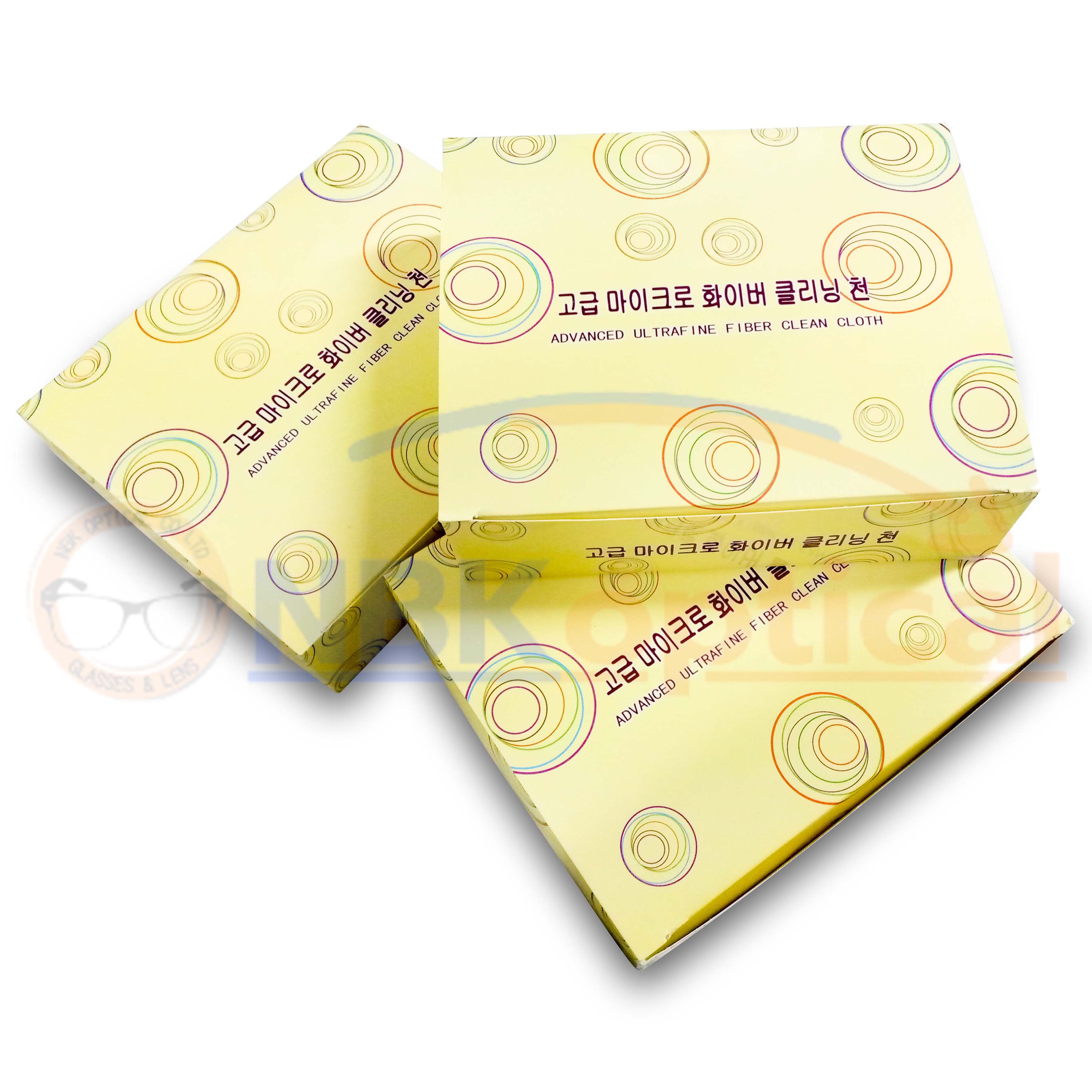 (กล่องครีม) ผ้าเช็ดเลนส์แว่นตา นาโน ยกแพ็ก100ผืน