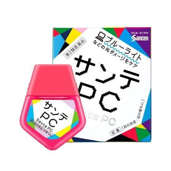 พร้อมส่ง Sante Pc Eye Drops 12mL ความเย็นระดับ 3 ยาหยอดตาผสมวิตามิน สำหรับผู้ใช้คอมพิวเตอร์กับสมาร์ทโฟนนานๆ